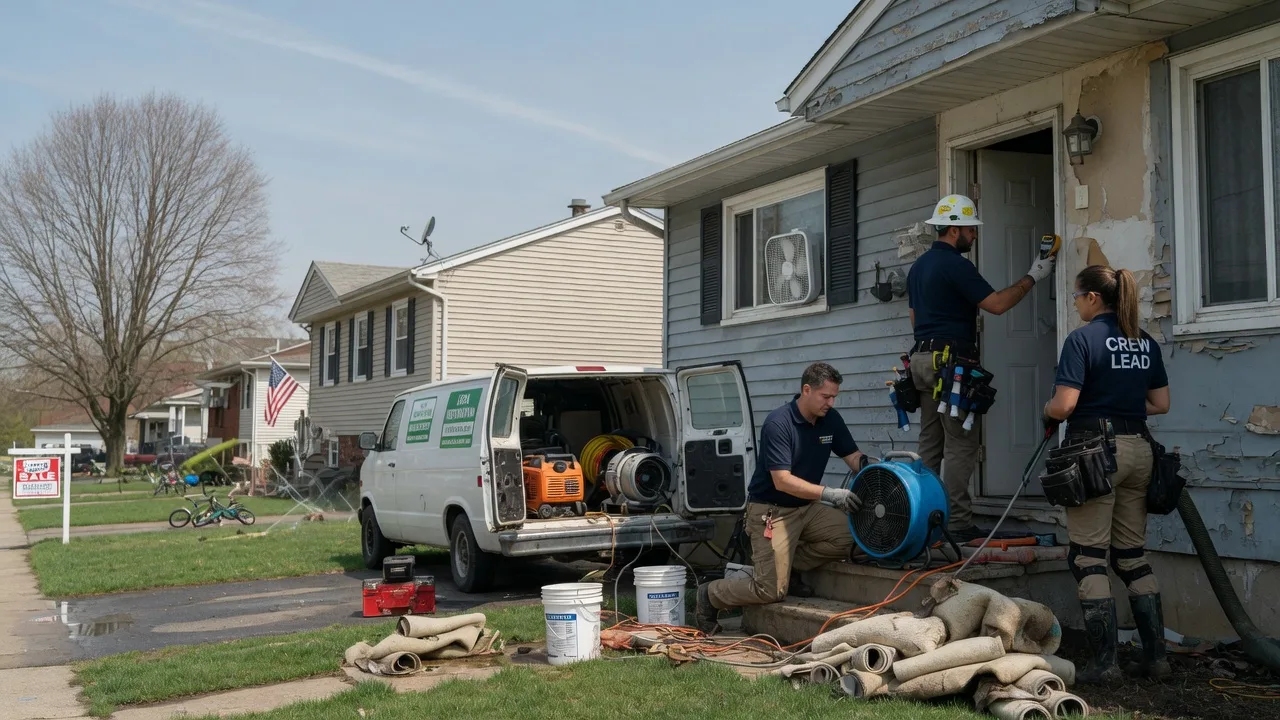 Flood Cleanup in Sagola, MI near me